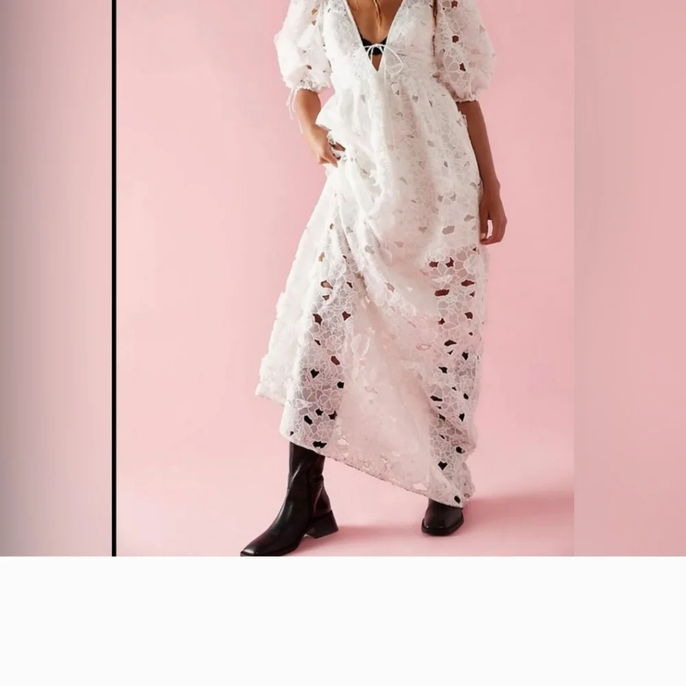 For Love & Lemons Leighton maxi dress FREE PEOPLE COLAB - Picture 4 of 8